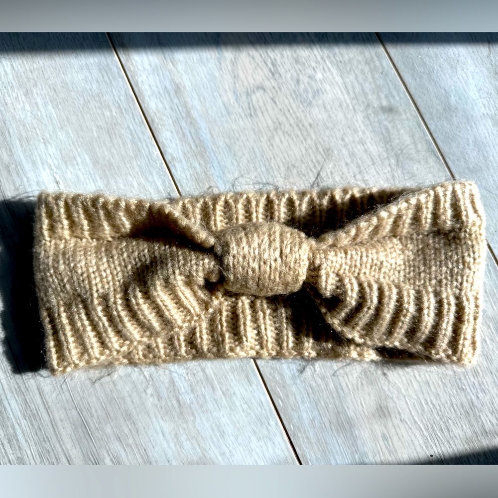 ALDO Tan Winter Headband